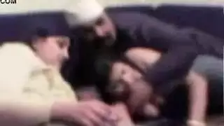 اب مع بنات عشرة سن