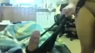 طبي رقص بوت أسود