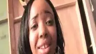 anal destruction with a fresh cucumber