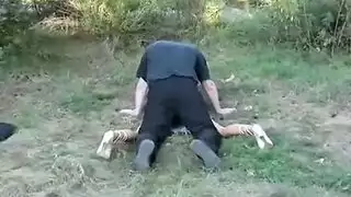 مشهد إكس إكس إكس همجي: متحولة جنسياً وغريزة بدائية
