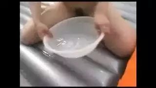 ثلاثية مثليه صريحة جنس عاري على المسرح