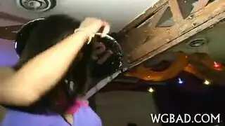 خيال جنس فموي قوي: تعري إغرائي إلى جنس وجهي