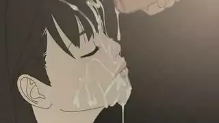 المتلصص يحصل على منظر مثالي لفرج وكبير مؤخرة الفتاة المراهقة الأنمي