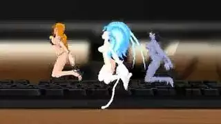 نيك مزدوج صريح: أثداء فيليسيا الكبيرة تُضرب بقضيبين