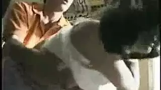 الآسيوية المثيرة تحصل على وجه مضروب ومليء بالقشدة