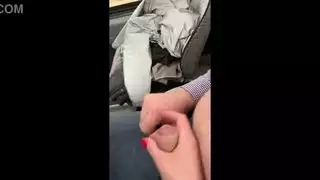 قذف داخل نائب الرئيس في رحلة التنقل كاد يفسده انتصاب الزوج