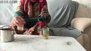 سلسلة الزوجة الخائنة: مؤخرة تركية ساخنة تُنكح بقوة من عشيق أسود