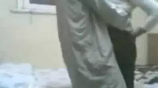 فلاح نصري مع محجبة