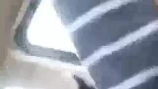 horny guy shows off his rainbow hardcore tool