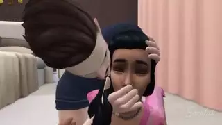 ثلاثي إكس إكس إكس: فحل أبيض، وفتاة سمراء، وعاهرة عربية يتحولون إلى متوحشين