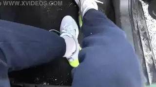 خيال محرم: الابن غير الشرعي يريد مشاهدة إباحية دش ذهبي من كس مشعر