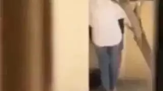قحبة جزائرية مع صاحبها في جامعة