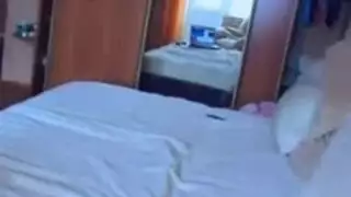 عاري زوجة عرقي الجنس منتفخ حلمات