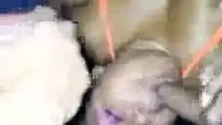 عاهرات لاتينيات ينكحن بقوة في مشاهد صريحة
