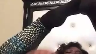 فيتش الجوارب الإباحي – ضخ مهبلي عنيف